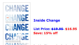 order Inside Change discount